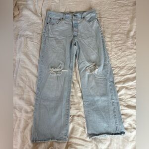 Levi’s ribcage straight ankle jean